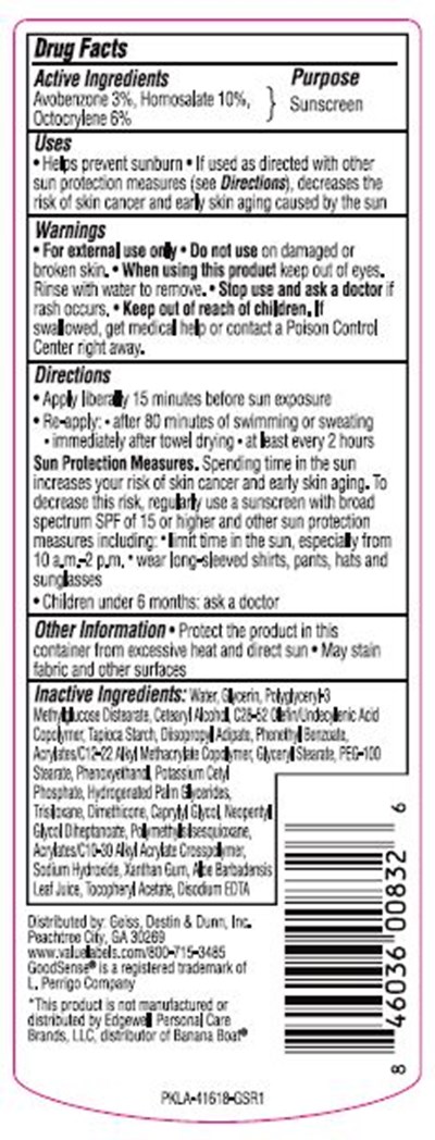 Goodsense Sport Sunscreen Spf 50 Back (Goodsense Sport Sunscreen Spf 50 Back)